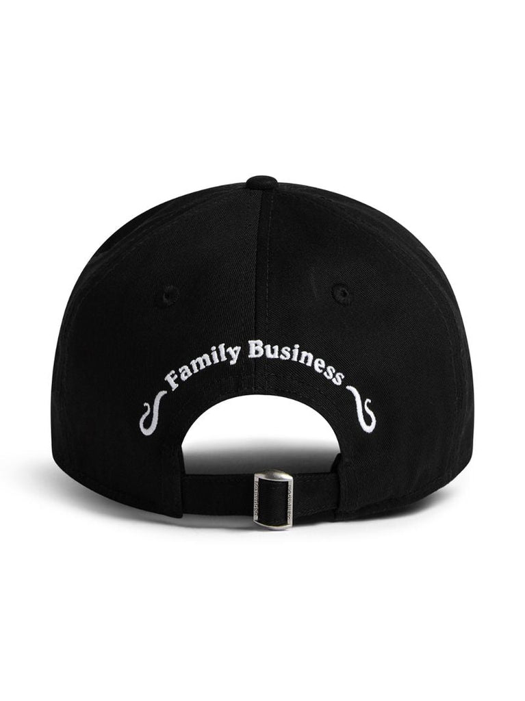 Black Logo-embroidered Cotton Baseball Cap