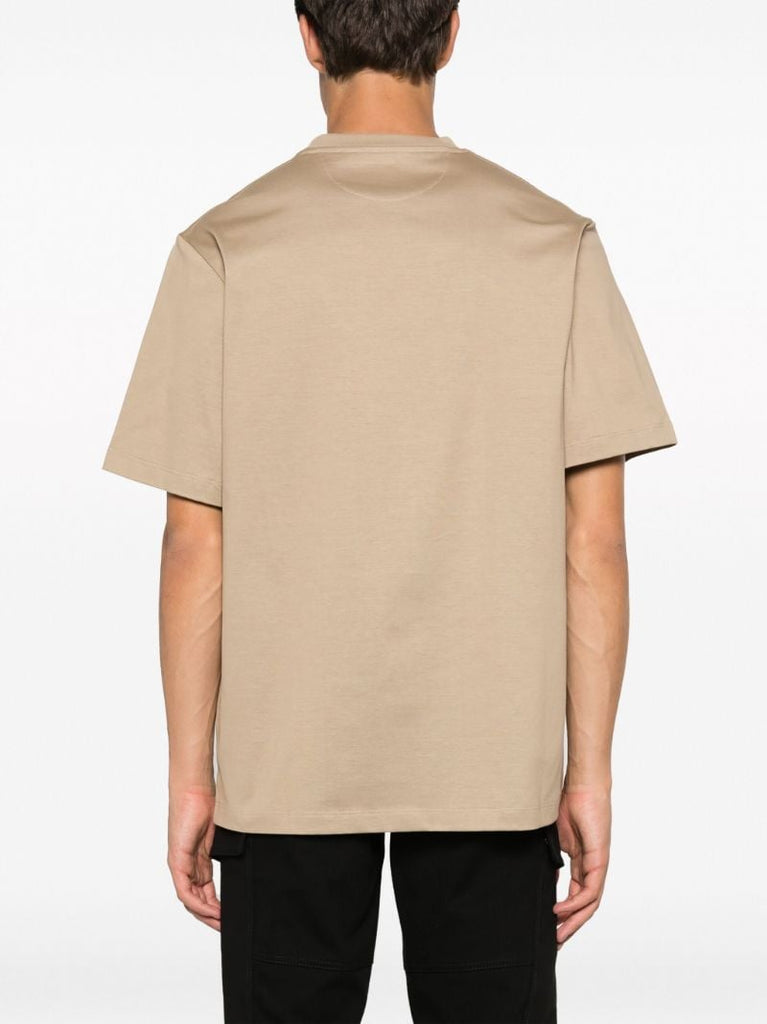 Neutral Ff-motif Patch-pocket T-shirt