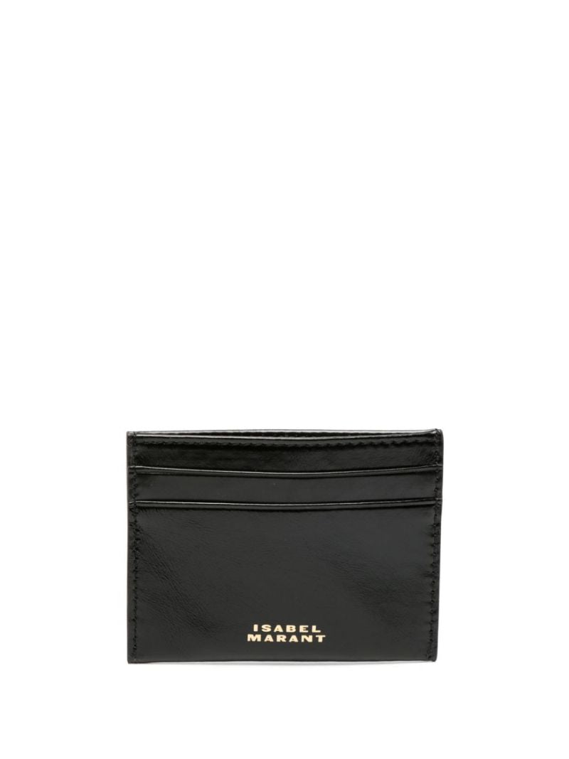 Black Chiba Leather Card Holder