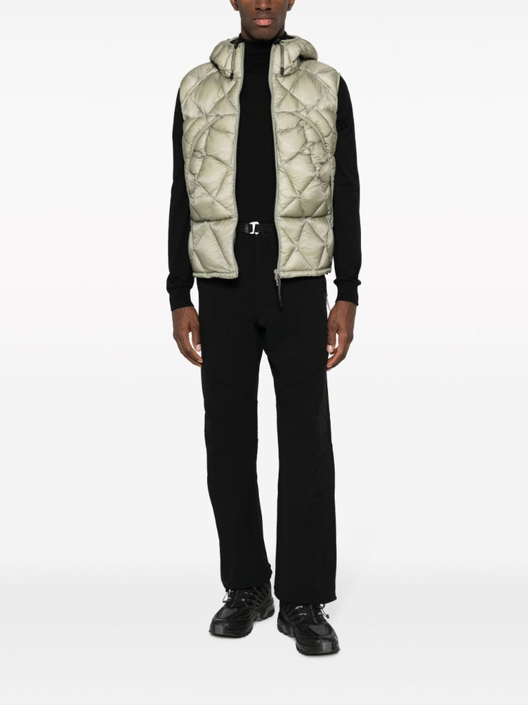 Black Technical Straight-leg Trousers