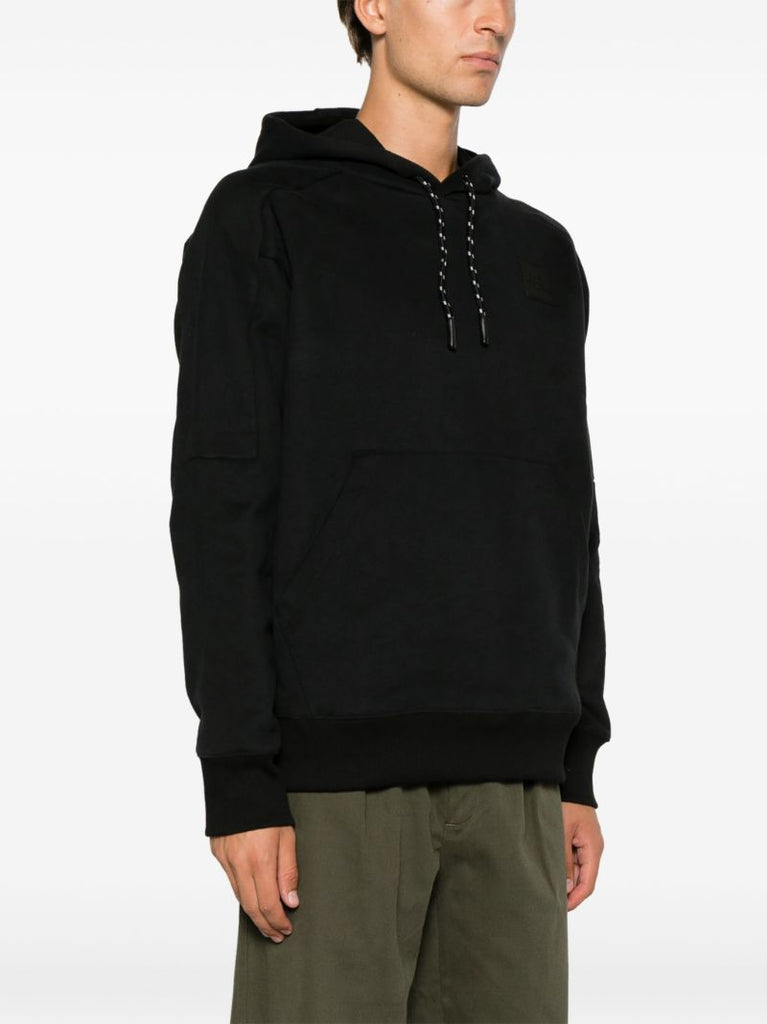 Black the 489 Cotton Hoodie