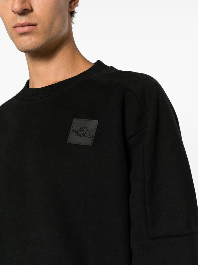 Black the 498 Logo-patch Sweatshirt