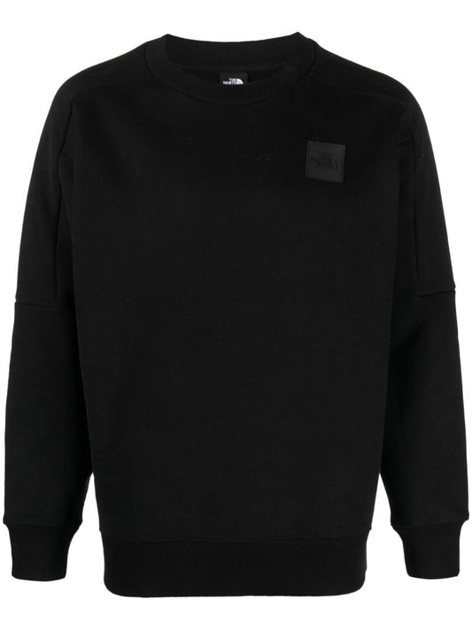 Black the 498 Logo-patch Sweatshirt