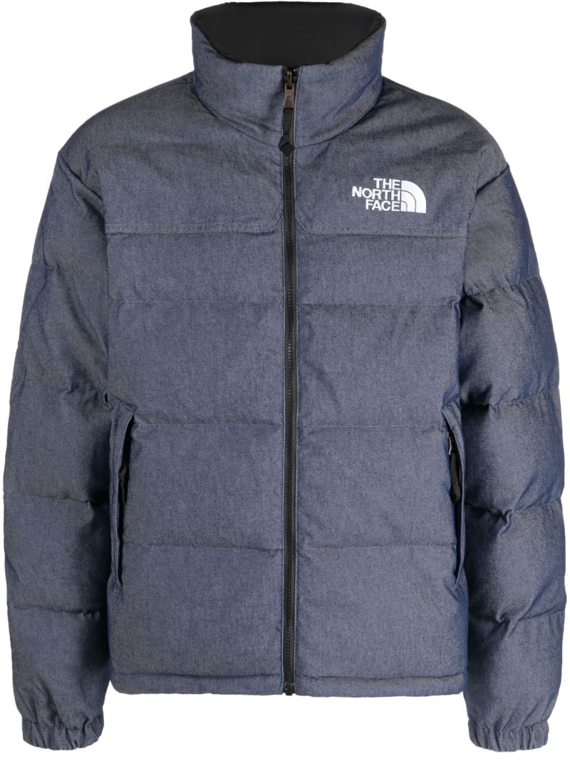 Blue 1992 Nuptse Reversible Padded Jacket