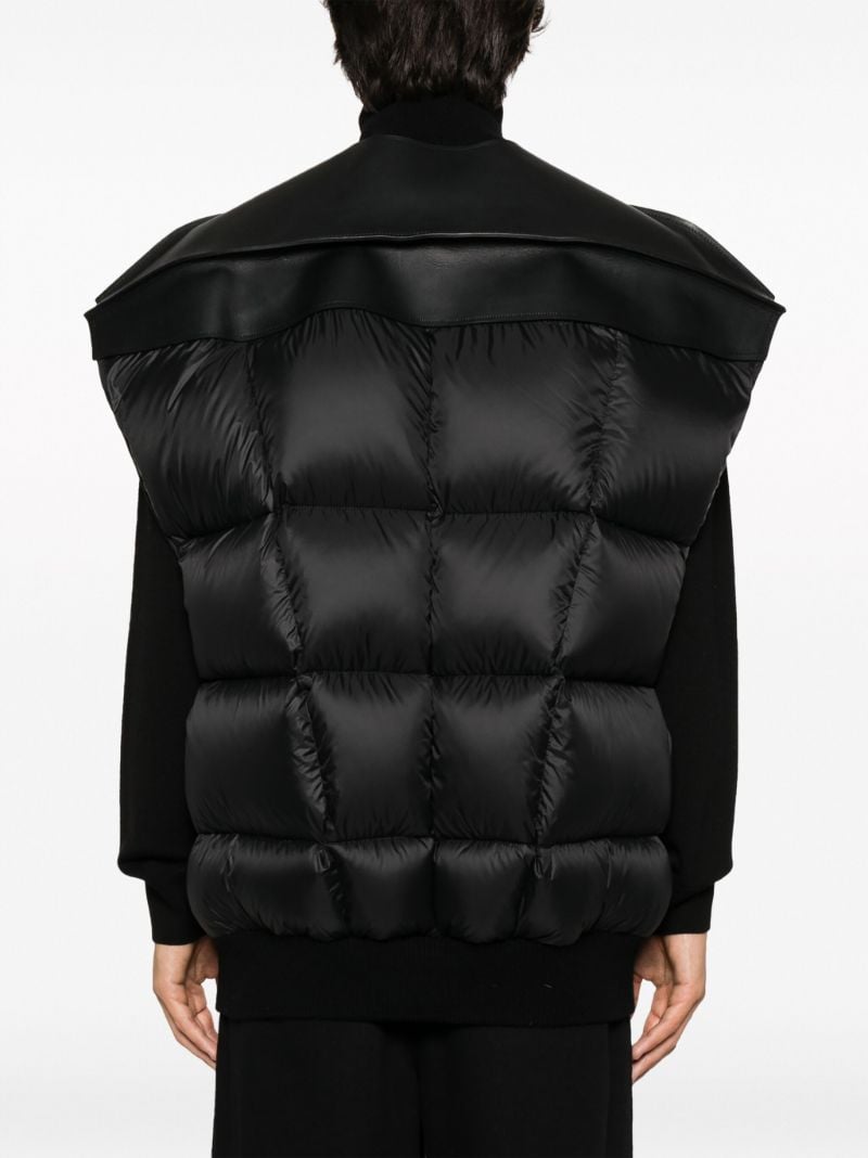 Black Quilted Gilet
