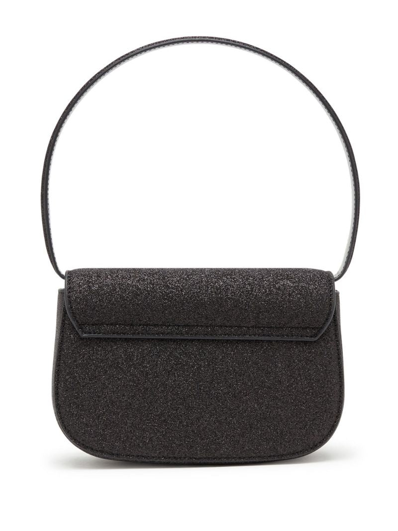 Black 1dr Glitter Shoulder Bag