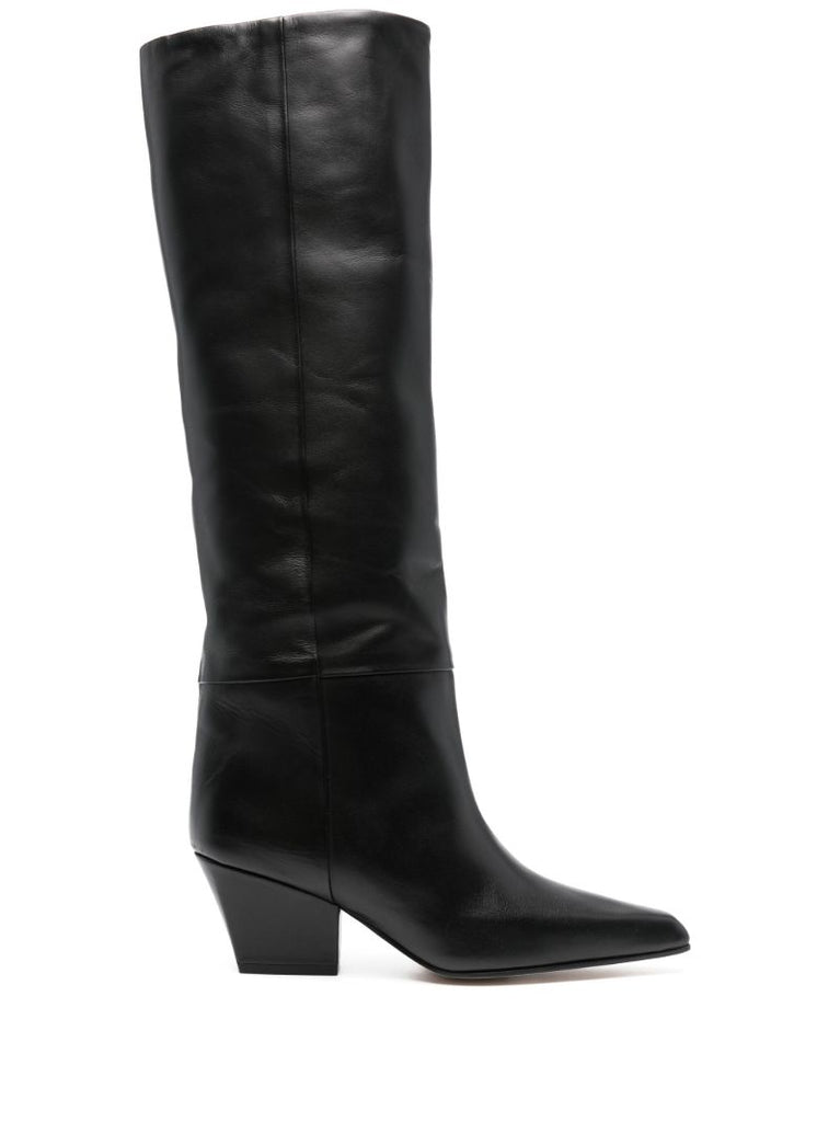 Black Jane 60 Leather Boots