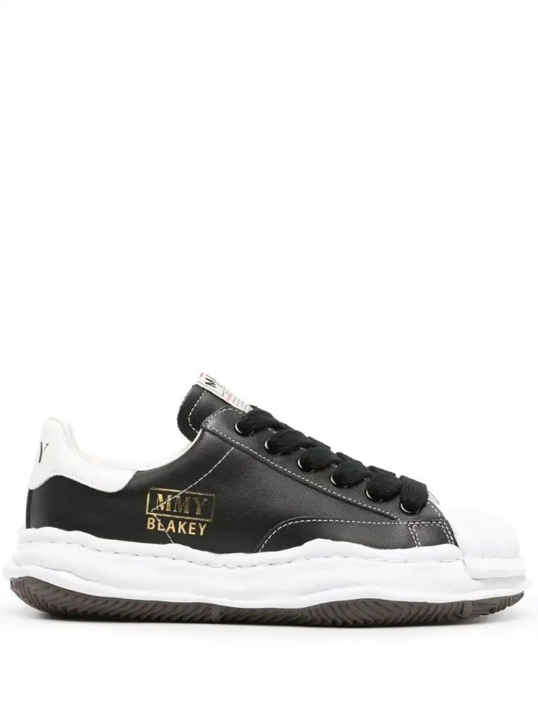 Peterson Logo-patch Leather Sneakers