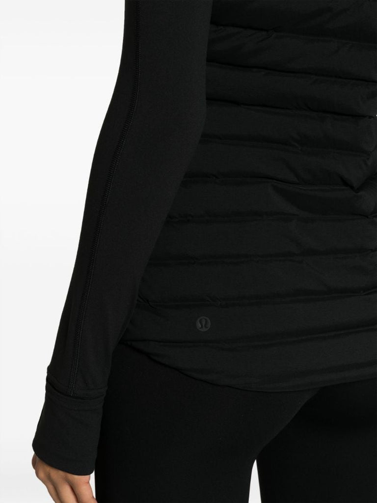 Black Pack It Down Padded Gilet