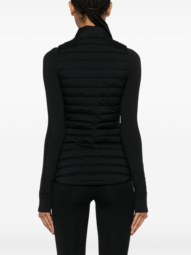 Black Pack It Down Padded Gilet