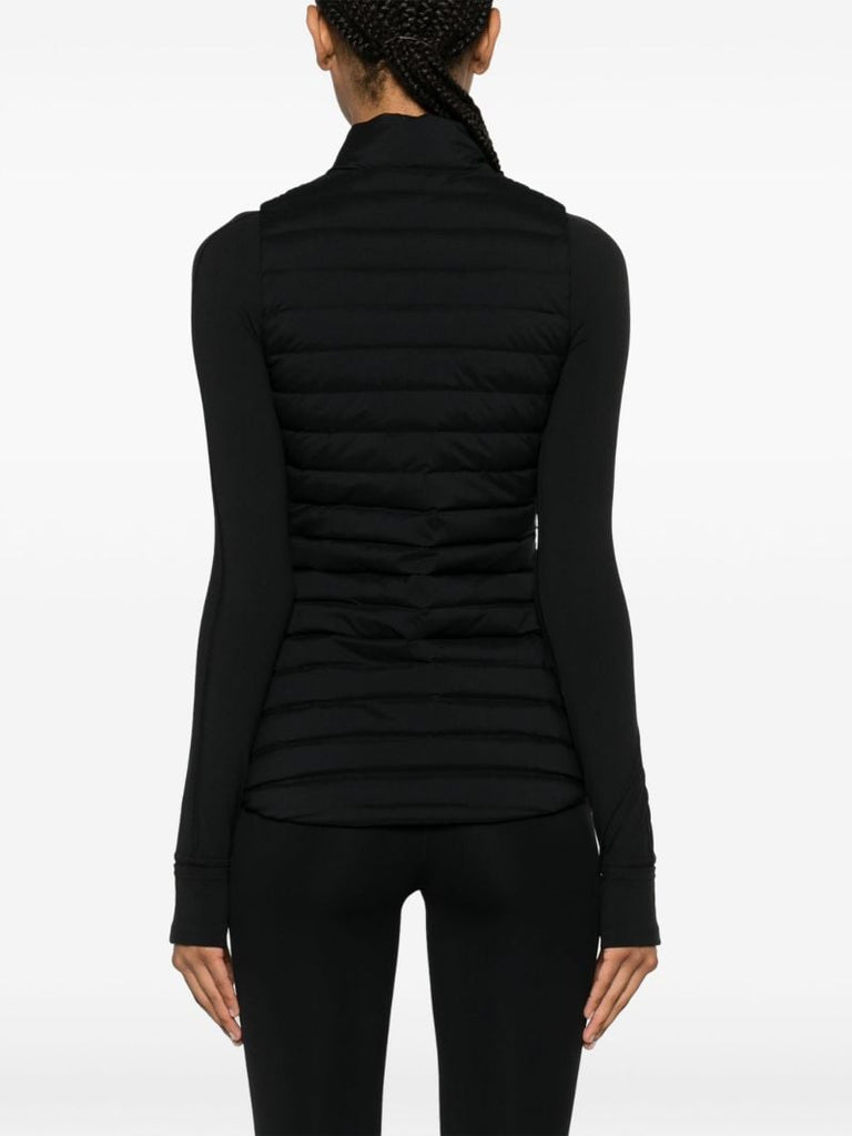 Black Pack It Down Padded Gilet