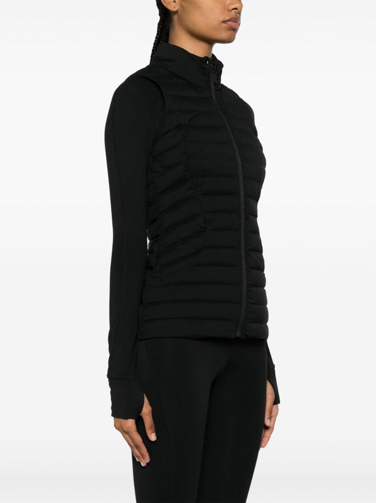 Black Pack It Down Padded Gilet