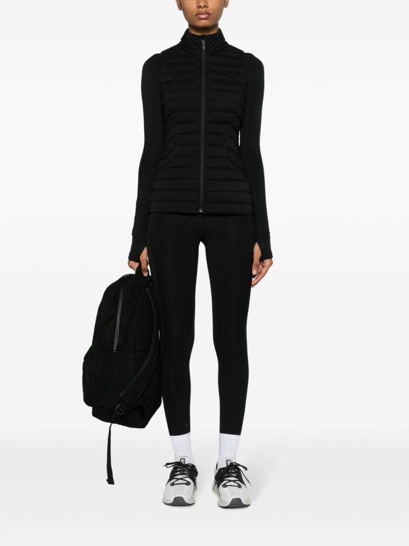 Black Pack It Down Padded Gilet
