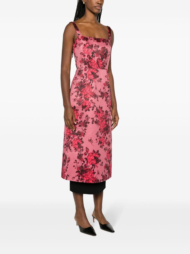 Pink Tiffany Floral-print Dress
