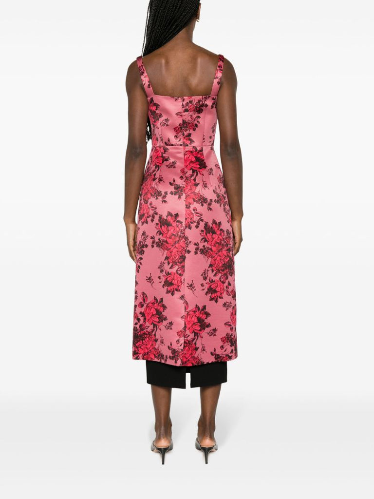 Pink Tiffany Floral-print Dress