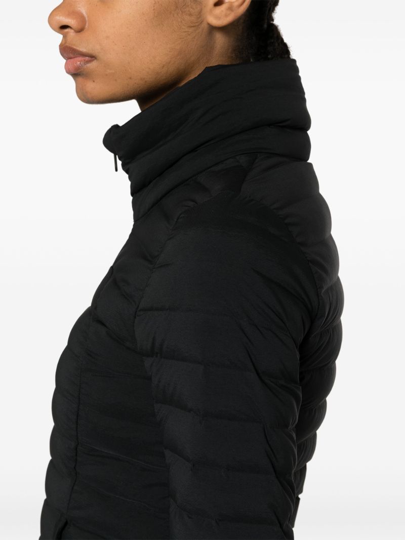Black Pack It Down Padded Coat