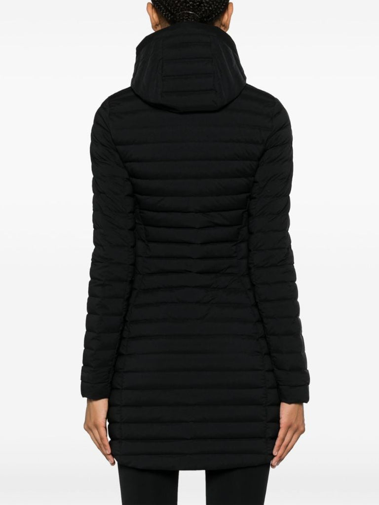 Black Pack It Down Padded Coat