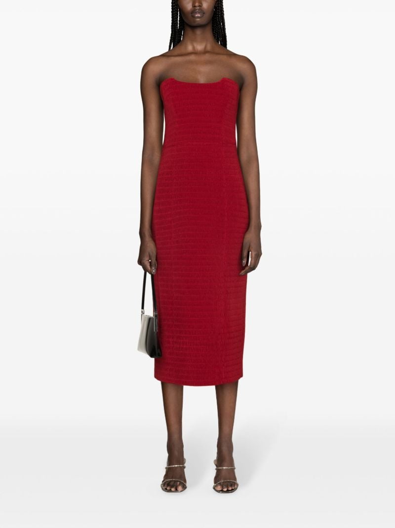 Red Ryder PlissÃ_x0083_Â© Midi Dress