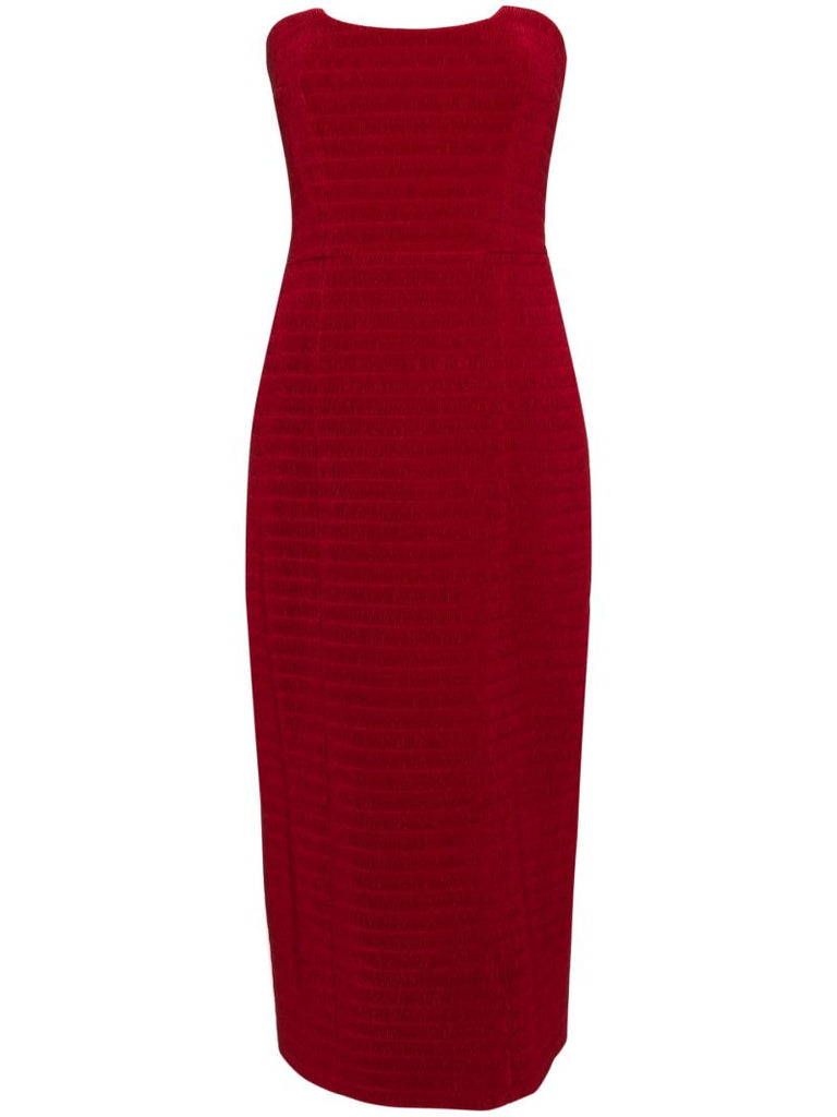 Red Ryder PlissÃ_x0083_Â© Midi Dress