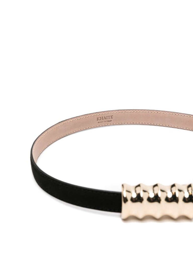 Black the Small Julius Suede Belt
