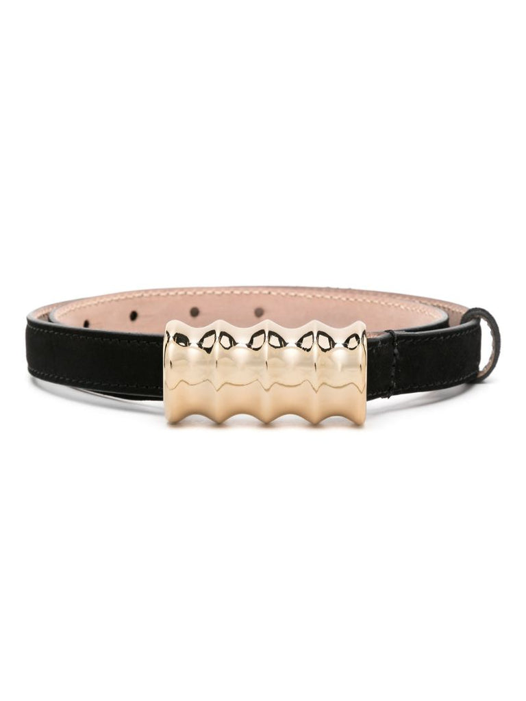 Black the Small Julius Suede Belt