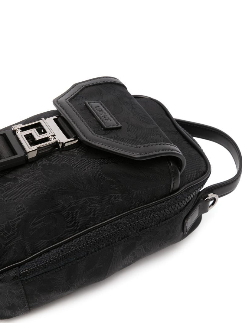 Black Barocco Cross Body Bag