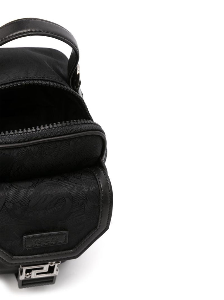 Black Barocco Cross Body Bag