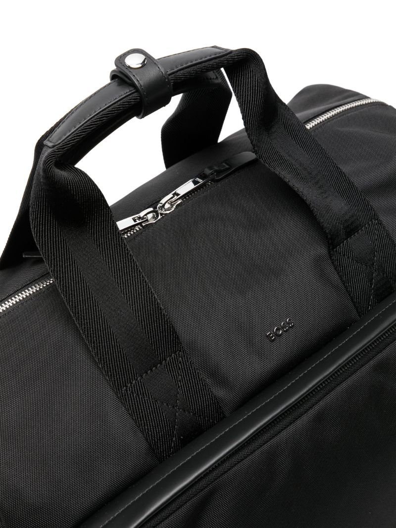 Black Recycled Polyester Holdall