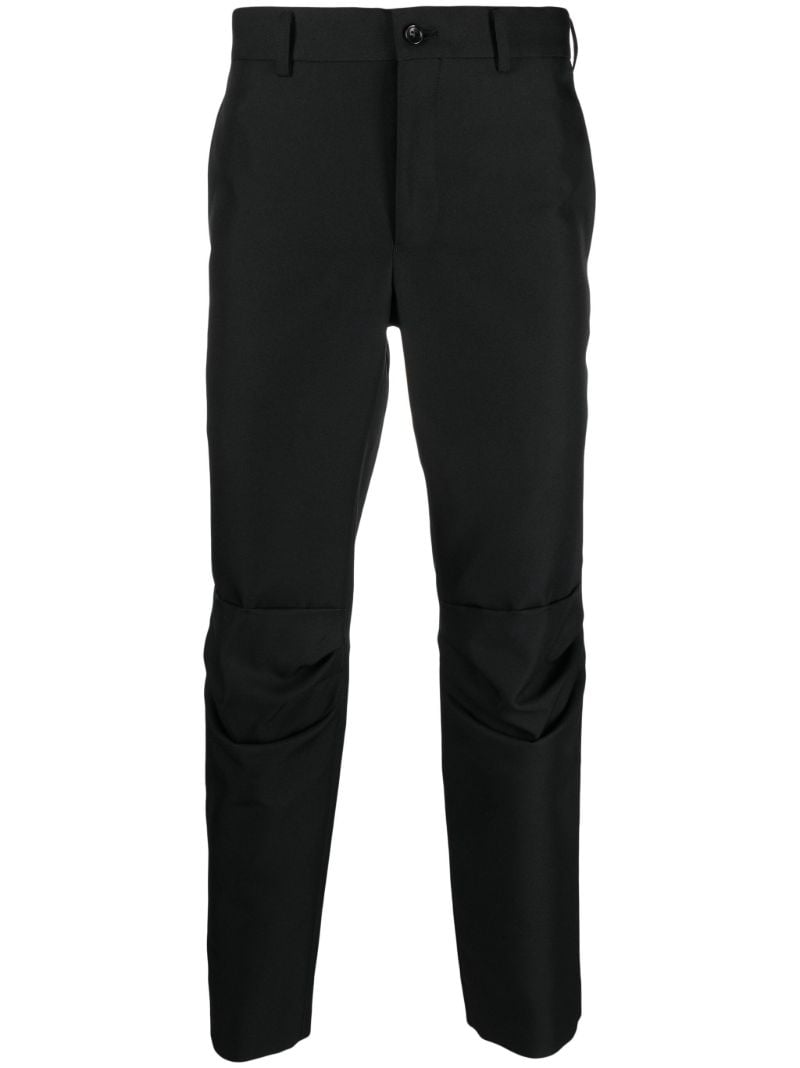 Black Mid Rise Skinny Trousers
