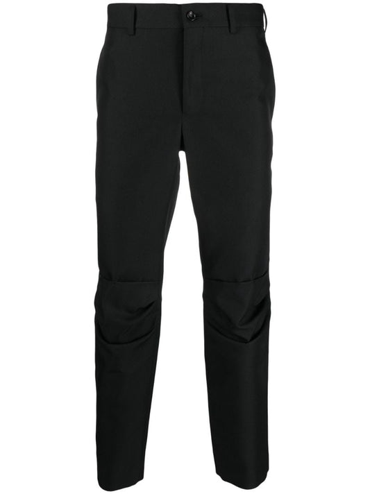 Black Mid Rise Skinny Trousers