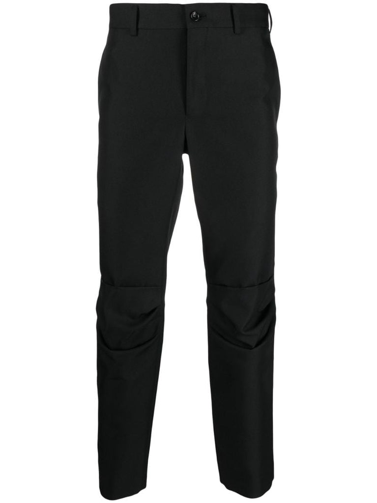 Black Mid Rise Skinny Trousers