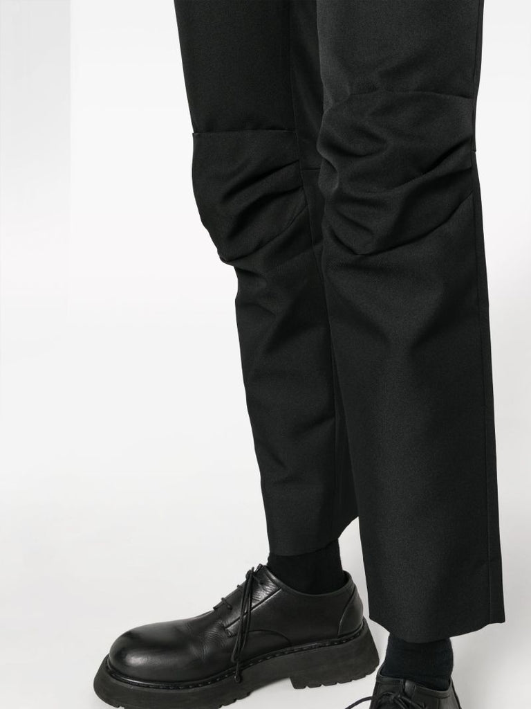 Black Mid Rise Skinny Trousers