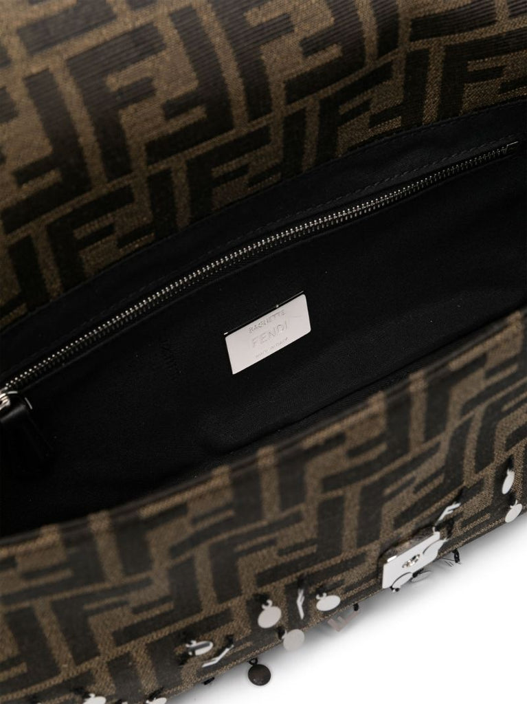 Black Sequin-embellished Tote Bag