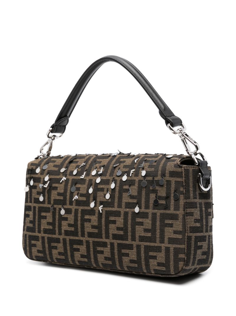 Black Sequin-embellished Tote Bag