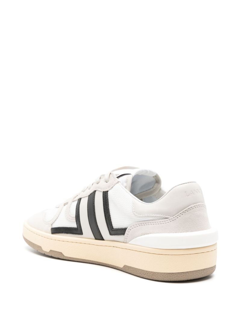 White Clay Leather Sneakers