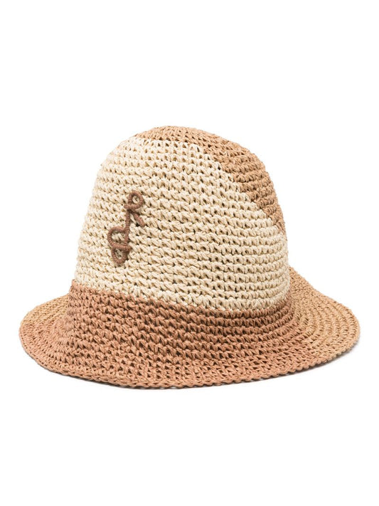 Neutral Ruslan Crochet Bucket Hat