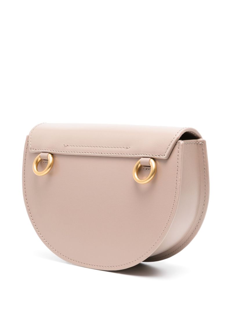 Neutral Marcie Leather Mini Bag