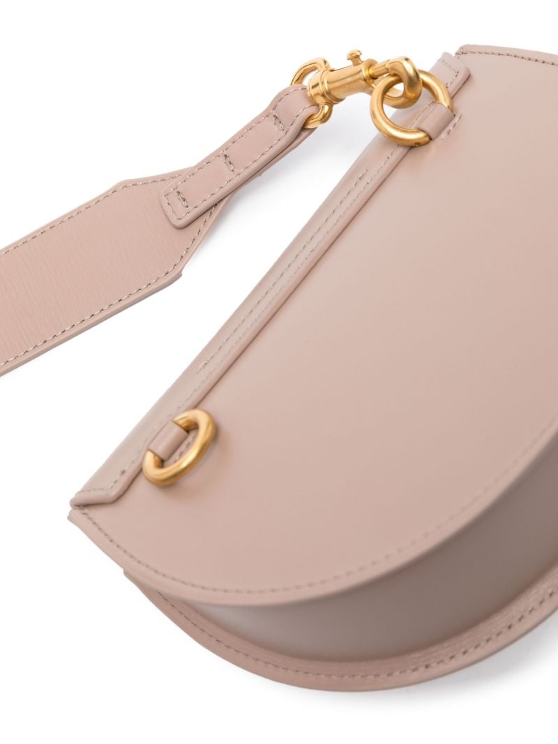 Neutral Marcie Leather Mini Bag
