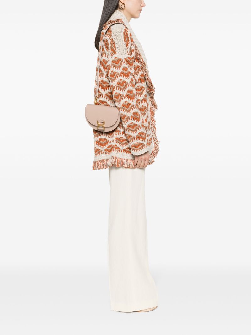 Neutral Marcie Leather Mini Bag