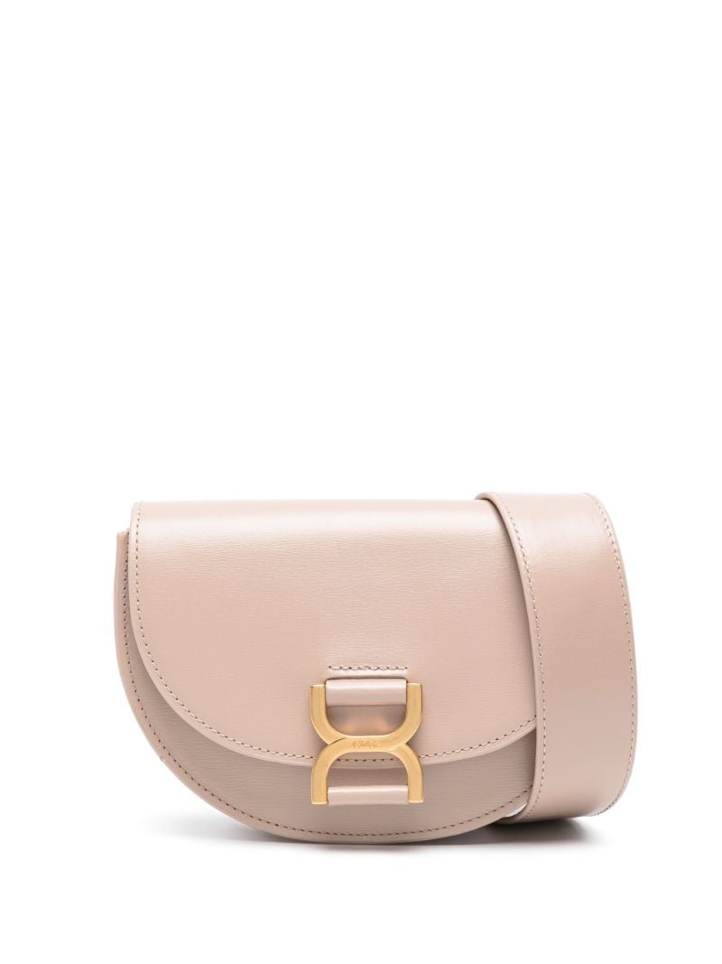 Neutral Marcie Leather Mini Bag
