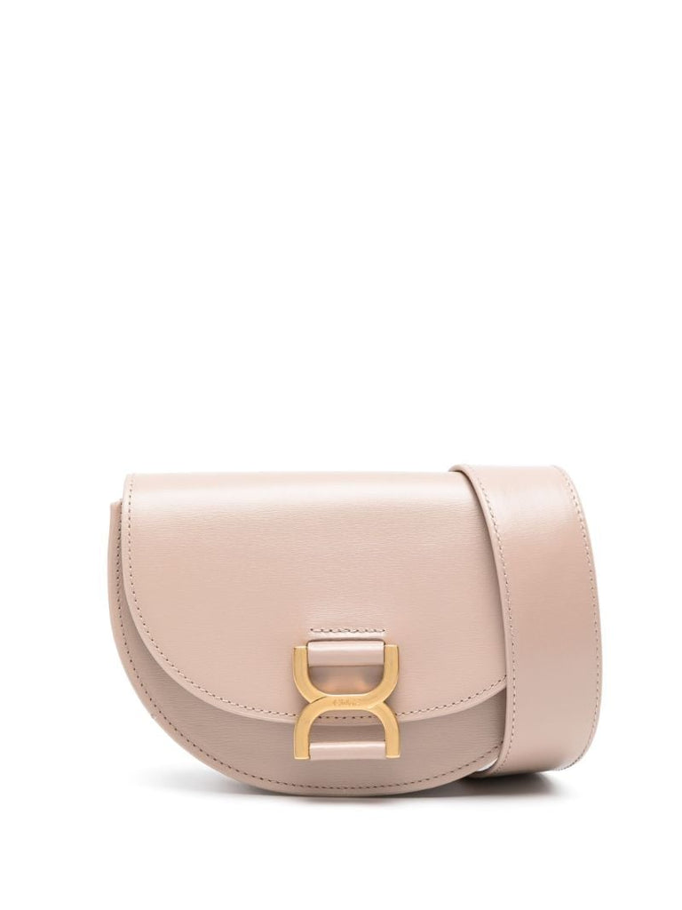 Neutral Marcie Leather Mini Bag