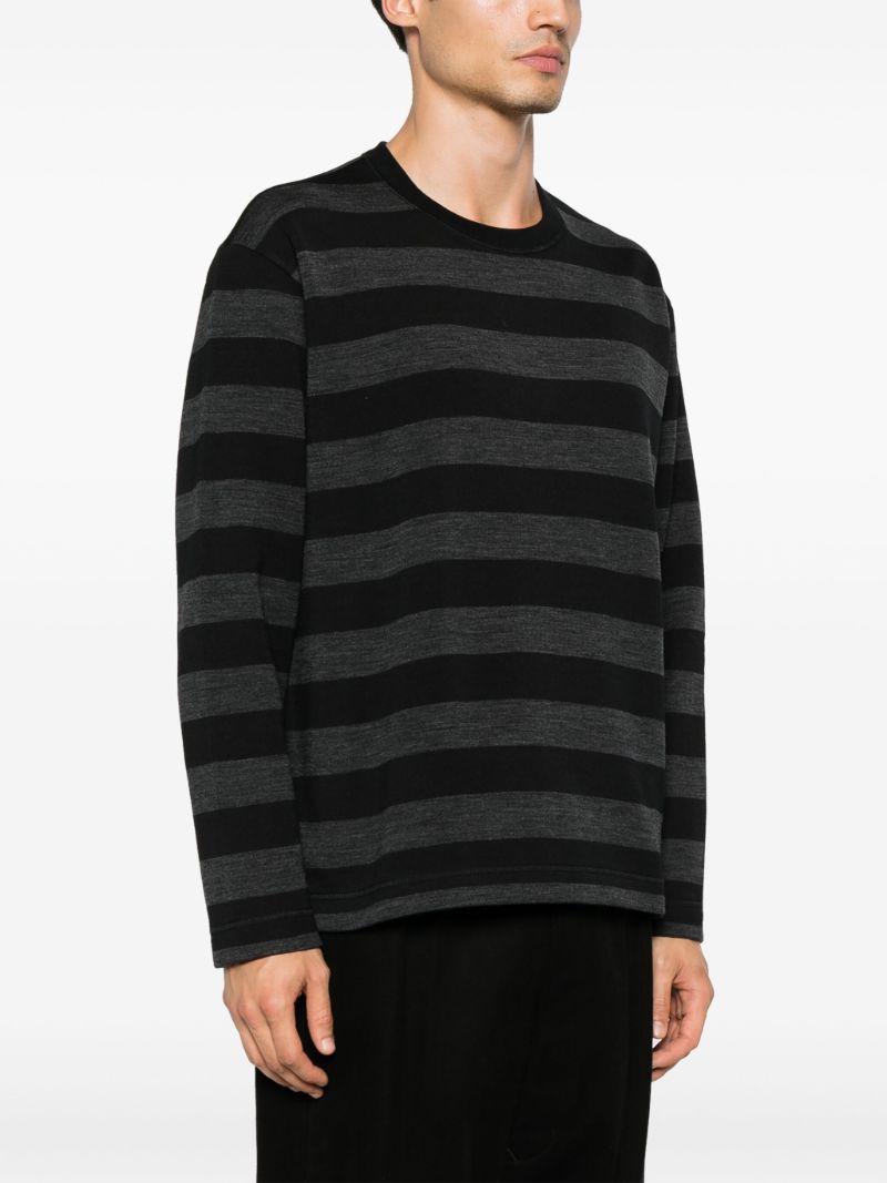 Black Striped Sweater