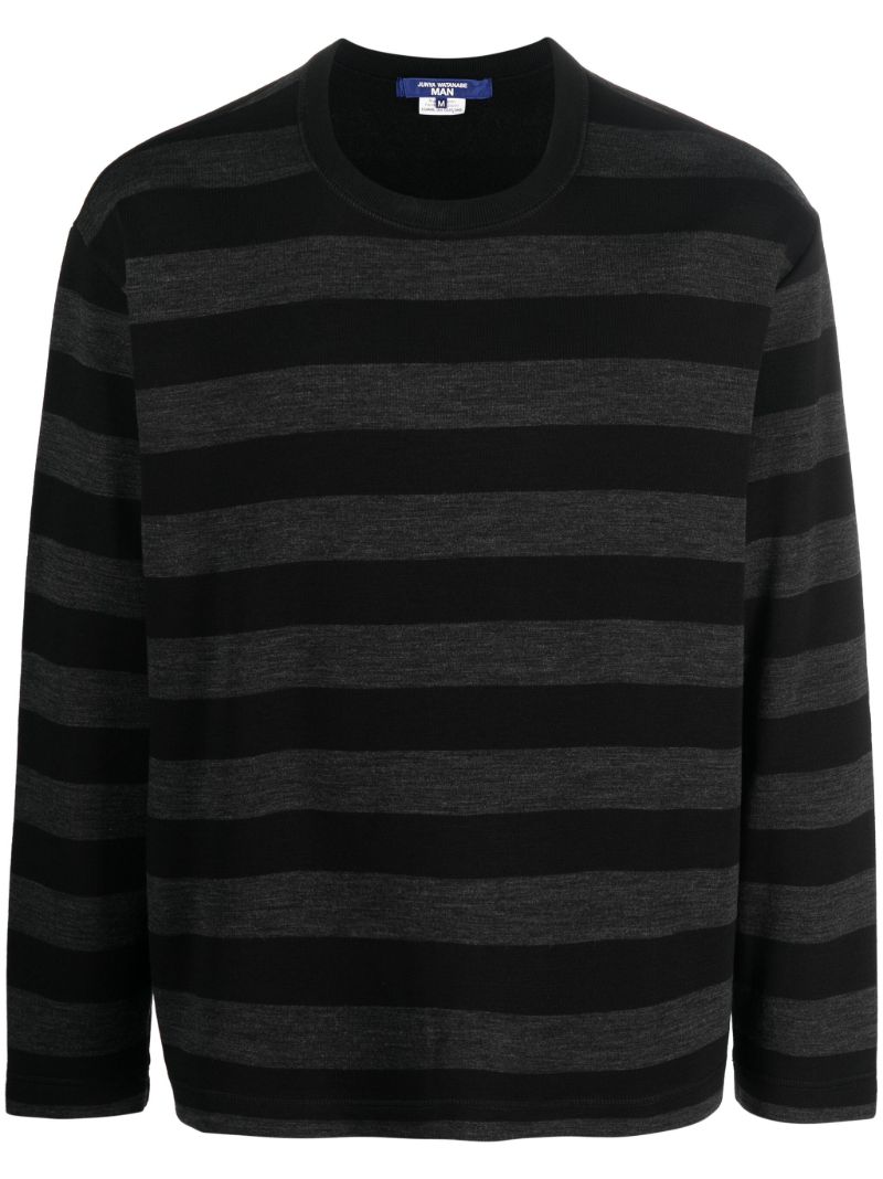 Black Striped Sweater