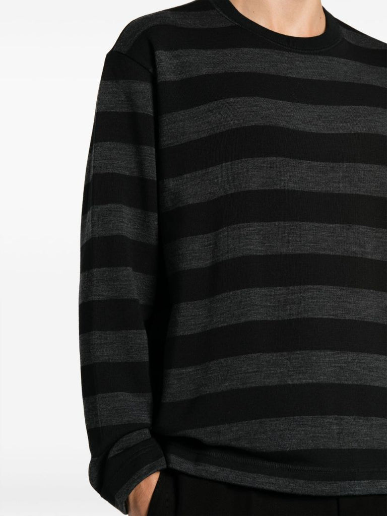 Black Striped Sweater