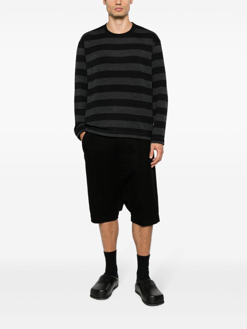 Black Striped Sweater