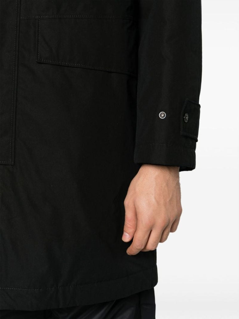 Black Ghost O-ventile Trench Coat