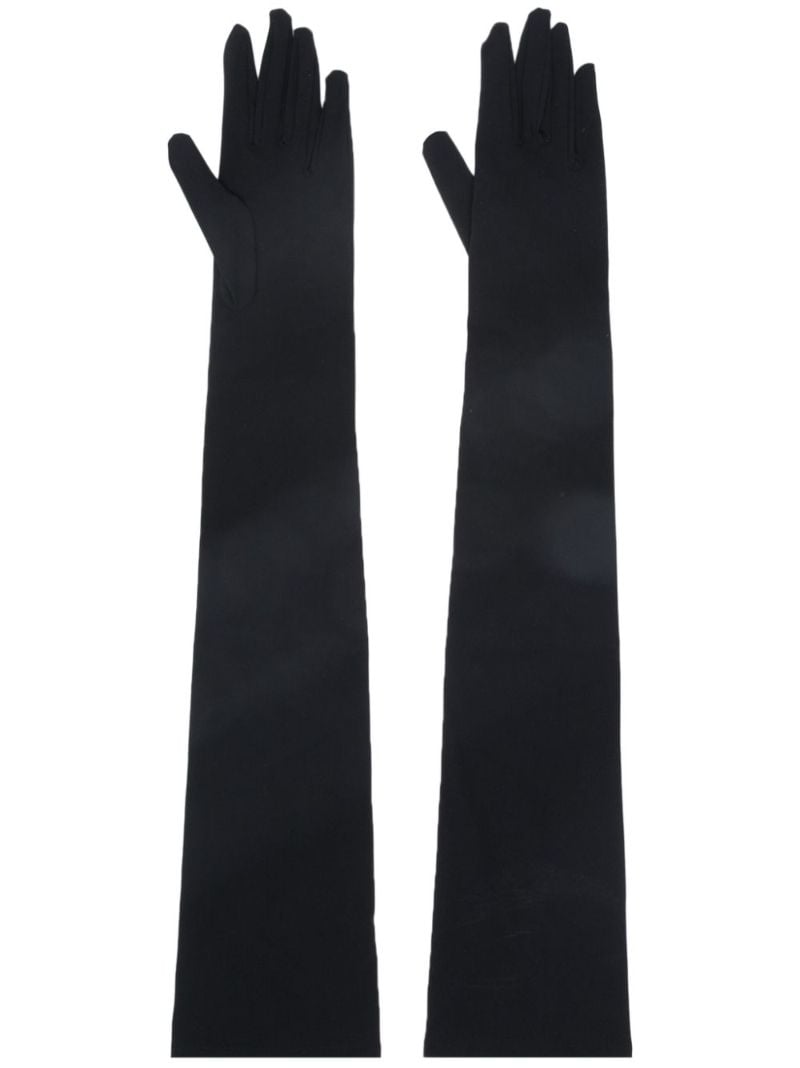 Black Long Gloves