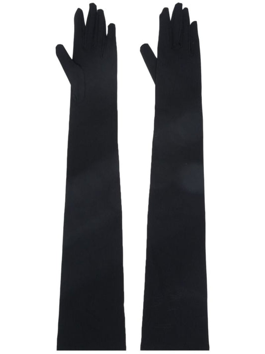 Black Long Gloves