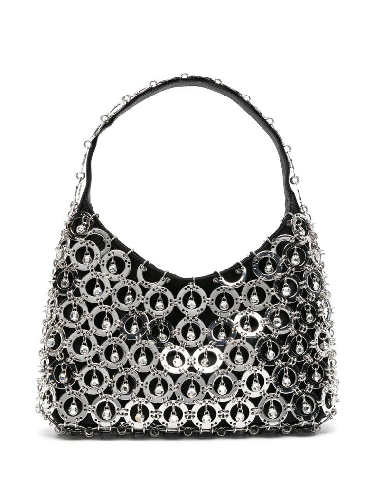 Black Paco Chainmail Shoulder Bag
