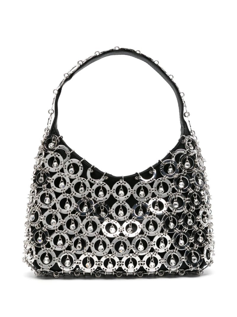 Black Paco Chainmail Shoulder Bag